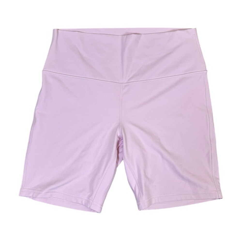 Lululemon Align High-Rise Short 8" Pastel Pink Nulu Athletic Yoga Shorts Size 10